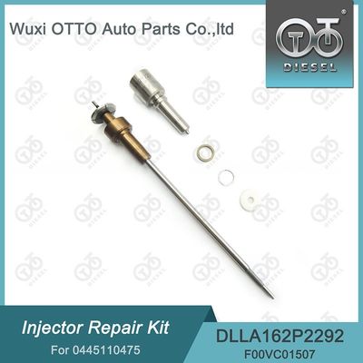 Injector reparatieset voor injectoren 0445110475  Met nozzle DLLA162P2292 En klep F00VC01507