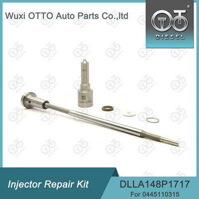 0445110315 Injector reparatieset Met DLLA148P1717 nozzle en F00VC01329 regelklep.