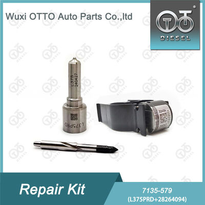 7135-579  Injector Repair Kit met L375PRD mondstuk en 28264094 regelklep voor dieselmotoren