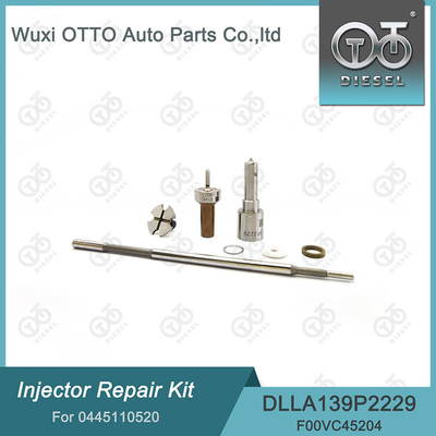 0445110520 Bosch Injector Repair Kit met mondstuk DLLA139P2229 en klep F00VC45204