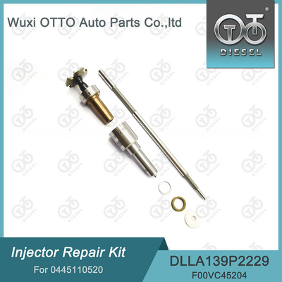 0445110520 Bosch Injector Repair Kit met mondstuk DLLA139P2229 en klep F00VC45204