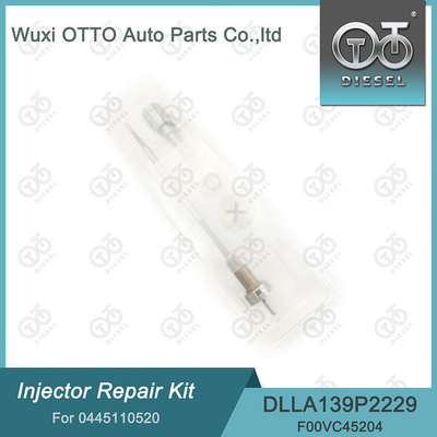 0445110520 Bosch Injector Repair Kit met mondstuk DLLA139P2229 en klep F00VC45204