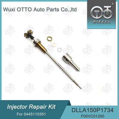 Diesel-injector reparatie kit voor injectoren 0445110351 met mondstuk DLLA150P1734