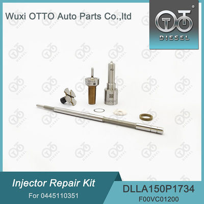Diesel-injector reparatie kit voor injectoren 0445110351 met mondstuk DLLA150P1734