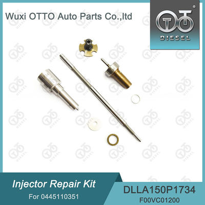 Diesel-injector reparatie kit voor injectoren 0445110351 met mondstuk DLLA150P1734