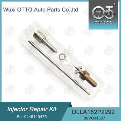 Injector reparatieset voor injectoren 0445110475  Met nozzle DLLA162P2292 En klep F00VC01507