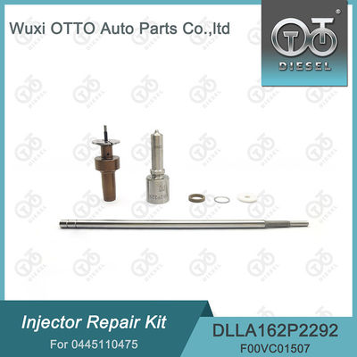 Injector reparatieset voor injectoren 0445110475  Met nozzle DLLA162P2292 En klep F00VC01507
