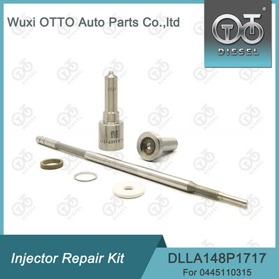 0445110315 Injector reparatieset Met DLLA148P1717 nozzle en F00VC01329 regelklep.