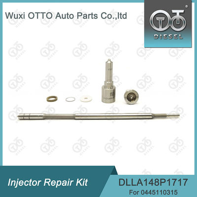 0445110315 Injector reparatieset Met DLLA148P1717 nozzle en F00VC01329 regelklep.