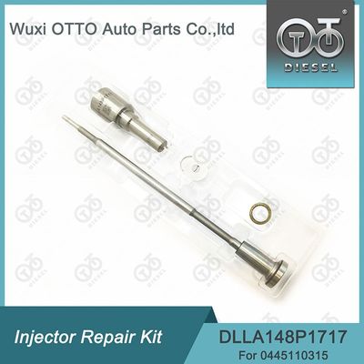0445110315 Injector reparatieset Met DLLA148P1717 nozzle en F00VC01329 regelklep.