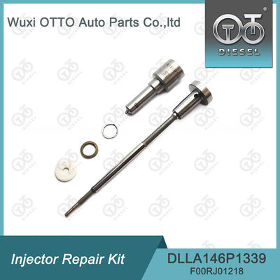 Injector Repair Kit voor injectoren 0445120030/218 met mondstuk DLLA146P1339 en klep F00RJ01218