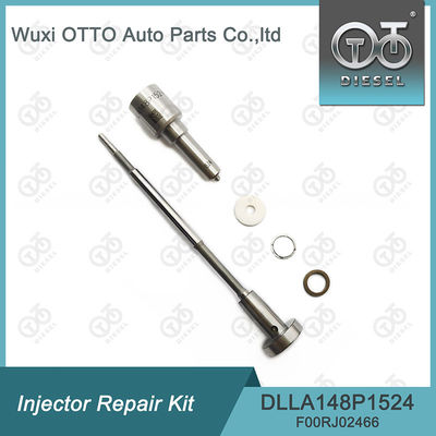 Injector Repair Kit voor injectoren 0445120217/218/274 met mondstuk DLLA148P1524 en klep F00RJ02466