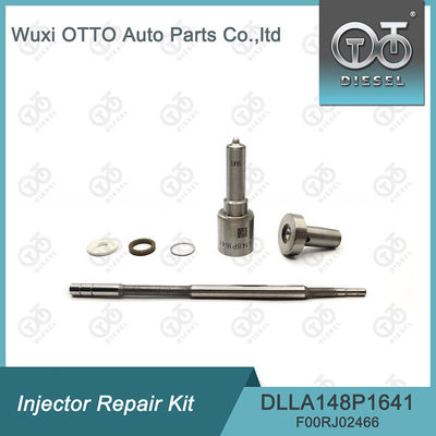  Injector reparatieset voor injectoren 0445120100 / 154 / 275 0986435528 / 582 met nozzle DLLA148P1641 en klep F00RJ02466