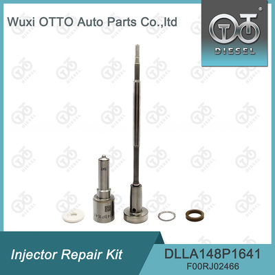  Injector reparatieset voor injectoren 0445120100 / 154 / 275 0986435528 / 582 met nozzle DLLA148P1641 en klep F00RJ02466