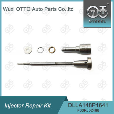  Injector reparatieset voor injectoren 0445120100 / 154 / 275 0986435528 / 582 met nozzle DLLA148P1641 en klep F00RJ02466