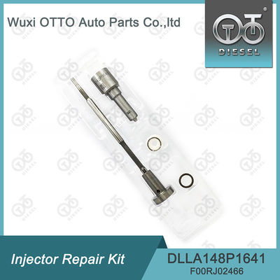  Injector reparatieset voor injectoren 0445120100 / 154 / 275 0986435528 / 582 met nozzle DLLA148P1641 en klep F00RJ02466