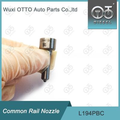 High Speed Steel Delphi Common Rail Nozzle L194PBC voor BEBE4D24003 met Zilveren Afwerking