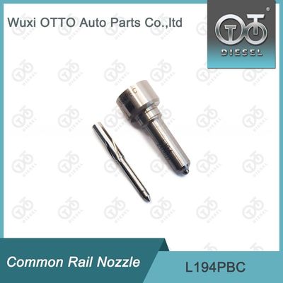 High Speed Steel Delphi Common Rail Nozzle L194PBC voor BEBE4D24003 met Zilveren Afwerking
