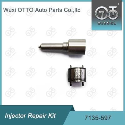 7135-597 Delphi Injectorreparatieset Mondstuk-CVA-set Mondstuk-ventielset