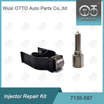 7135-597 Delphi Injectorreparatieset Mondstuk-CVA-set Mondstuk-ventielset