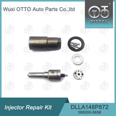Hoge snelheidstaaldenso-injector reparatie kit voor injector 095000-5650 met DLLA148P872 mondstuk