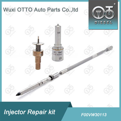 Reparatieset voor Common Rail-injector F00VW30113 Inclusief ventieldop T614 voor injector 0445110583 / 584 / 338002F610