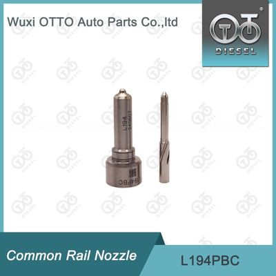 High Speed Steel Delphi Common Rail Nozzle L194PBC voor BEBE4D24003 met Zilveren Afwerking