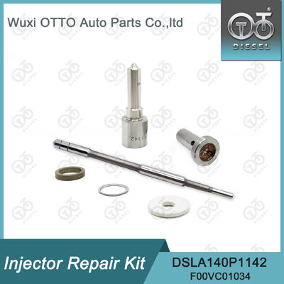 DSLA140P1142 Bosch Injector Repair Kit bevat mondstuk DSLA140P1142 en klep F00VC01034